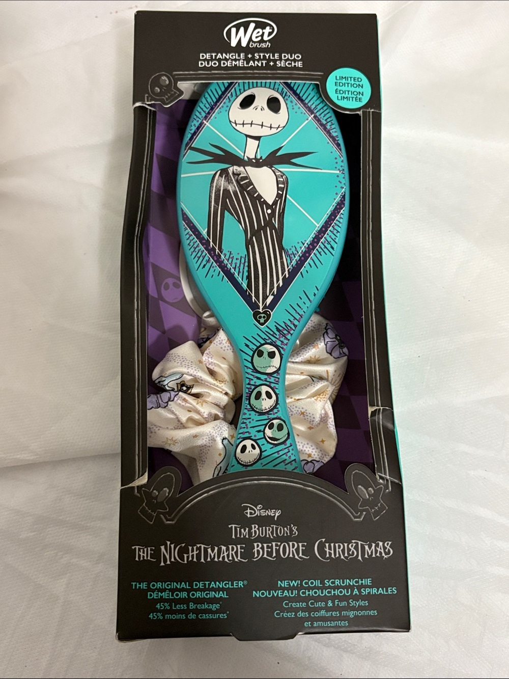 Nightmare Before Christmas Wet Brush NWT